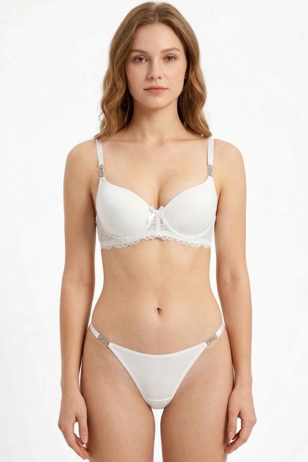 Tılsım 610 Taşlı Destekli Sütyen Takım 3315-1