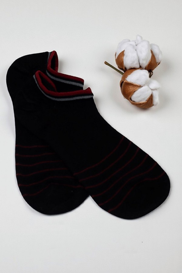 Erkek Dikişsiz Bambu Sneaker Çorap  9320-1