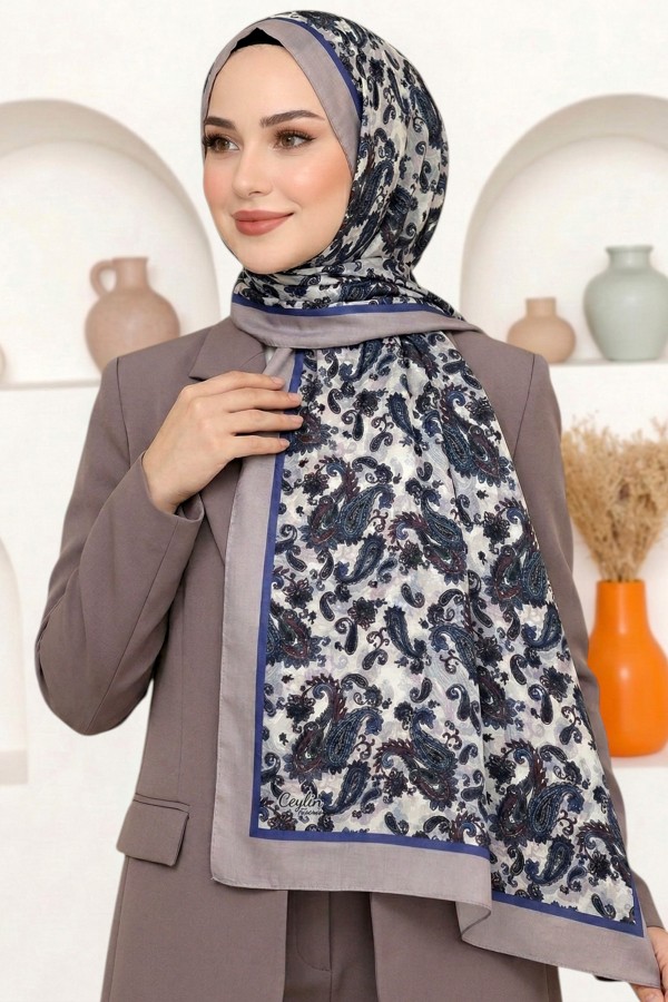 Organik Pamuk Soft Şal 6004-3