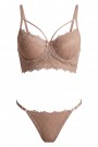 Tılsım 100 Dantelli Desteksiz Sütyen Takım 3406-1
