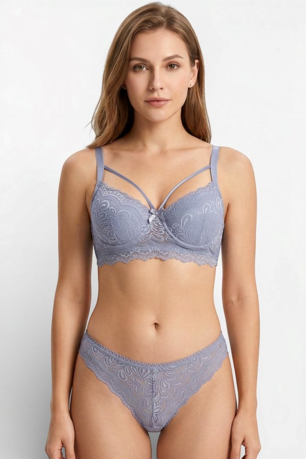 Tılsım 100 Dantelli Destekli Sütyen Takım 3312-6