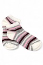 Kız Çocuk  3 Lü Patik Çorap (5-6 Yaş) 9801-3