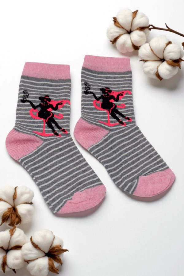 Kız Çocuk Çorap (5-6 Yaş) 9802-16