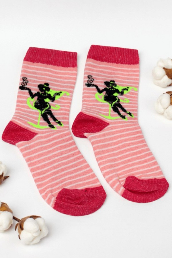 Kız Çocuk Çorap (5-6 Yaş) 9802-14