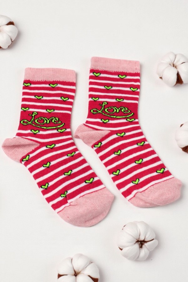 Kız Çocuk Çorap (5-6 Yaş) 9802-12