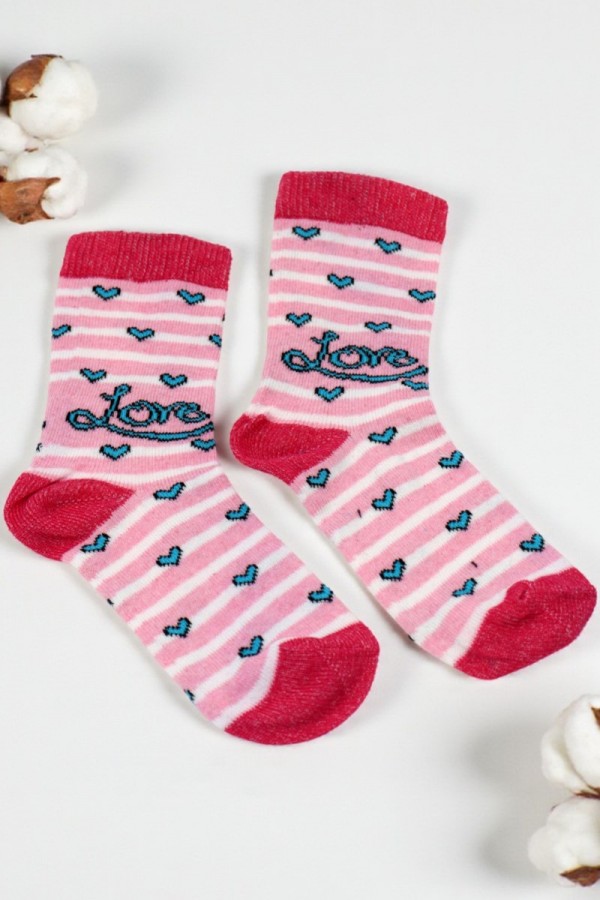 Kız Çocuk Çorap (5-6 Yaş) 9802-10