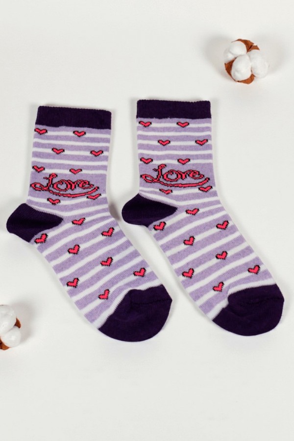 Kız Çocuk Çorap (5-6 Yaş) 9802-9