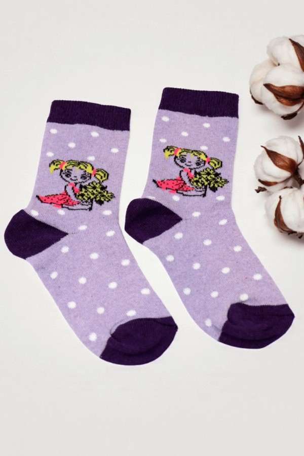 Kız Çocuk Çorap (5-6 Yaş) 9802-2