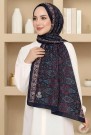 Desenli Bambu Crush Şal 6009-13