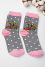 Kız Çocuk Çorap (5-6 Yaş) 9802-3