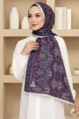 Desenli Bambu Crush Şal 6009-10