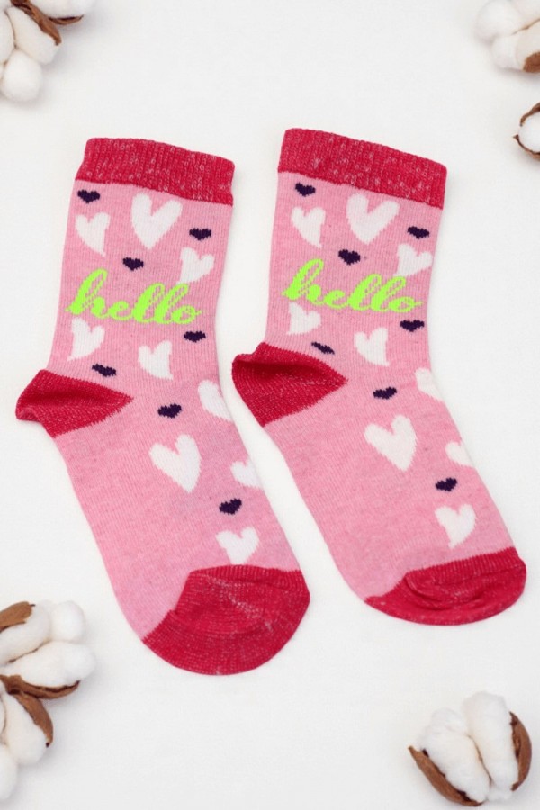 Kız Çocuk Çorap (5-6 Yaş) 9802-5