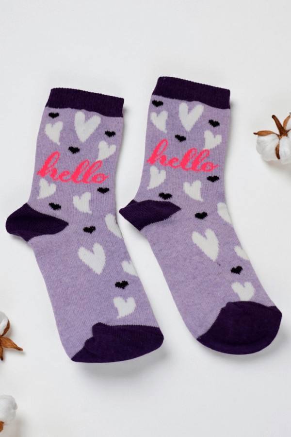 Kız Çocuk Çorap (5-6 Yaş) 9802-6