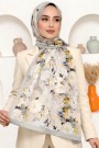 Desenli Bambu Crush Şal 6010-17