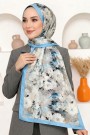 Desenli Bambu Crush Şal 6010-2