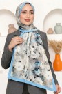 Desenli Bambu Crush Şal 6010-2