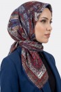 Desenli Flamlı Eşarp 6514-5