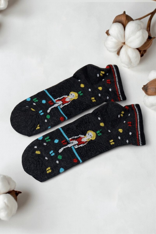 Kız Çocuk Patik Çorap (11-12 Yaş) 9501-23