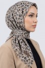 Desenli Flamlı Eşarp 6515-8