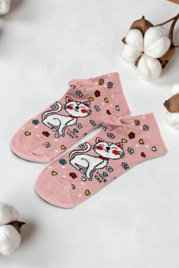 Kız Çocuk Patik Çorap (11-12 Yaş) 9501-17