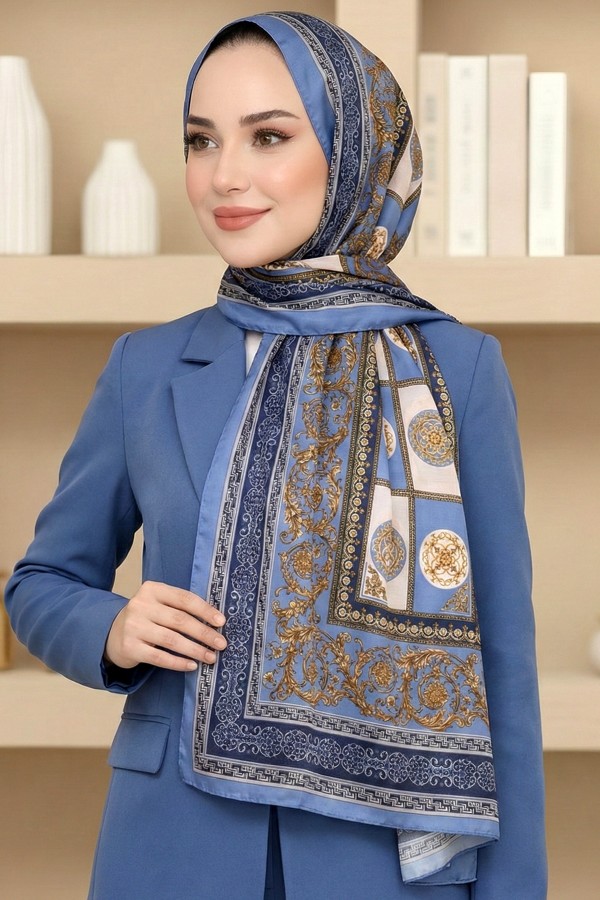 Organik Pamuk Soft Şal 6015-3