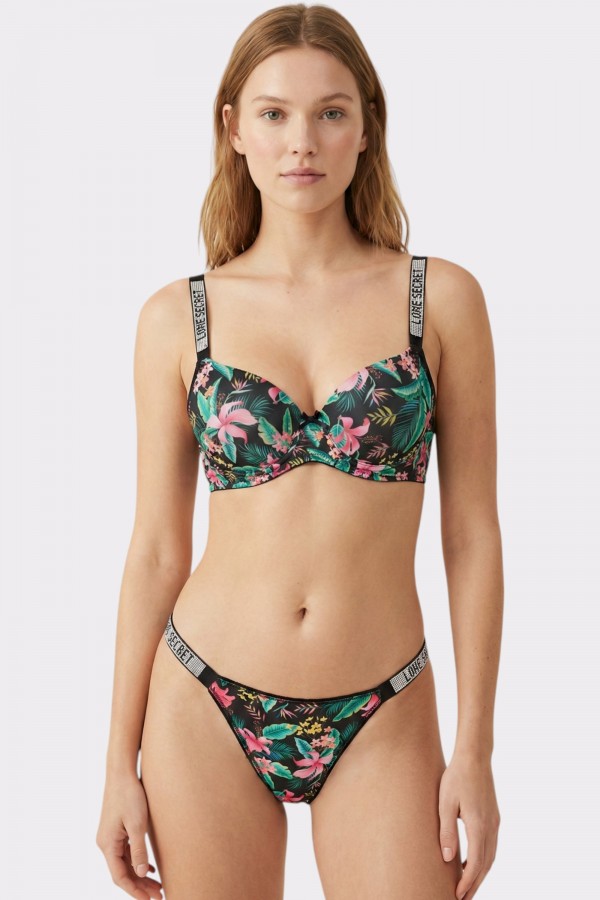 Tılsım 315 Desenli Destekli Sütyen Takım 3303-3