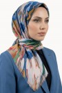 Desenli Flamlı Eşarp  6516-11