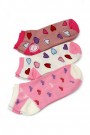 Kız Çocuk  3 Lü Patik Çorap (11-12 Yaş) 9512-1