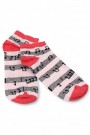 Kız Çocuk  3 Lü Patik Çorap (9-10 Yaş) 9701-8