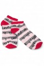 Kız Çocuk  3 Lü Patik Çorap (9-10 Yaş) 9701-8