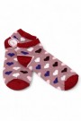 Kız Çocuk  3 Lü Patik Çorap (7-8 Yaş) 9901-14