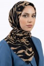Desenli Flamlı Eşarp 6518-22