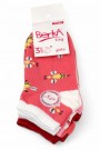 Kız Çocuk  3 Lü Patik Çorap (7-8 Yaş) 9901-4