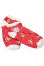 Kız Çocuk  3 Lü Patik Çorap (7-8 Yaş) 9901-4