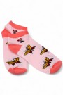 Kız Çocuk  3 Lü Patik Çorap (7-8 Yaş) 9901-6