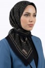 Desenli Flamlı Eşarp 6518-16