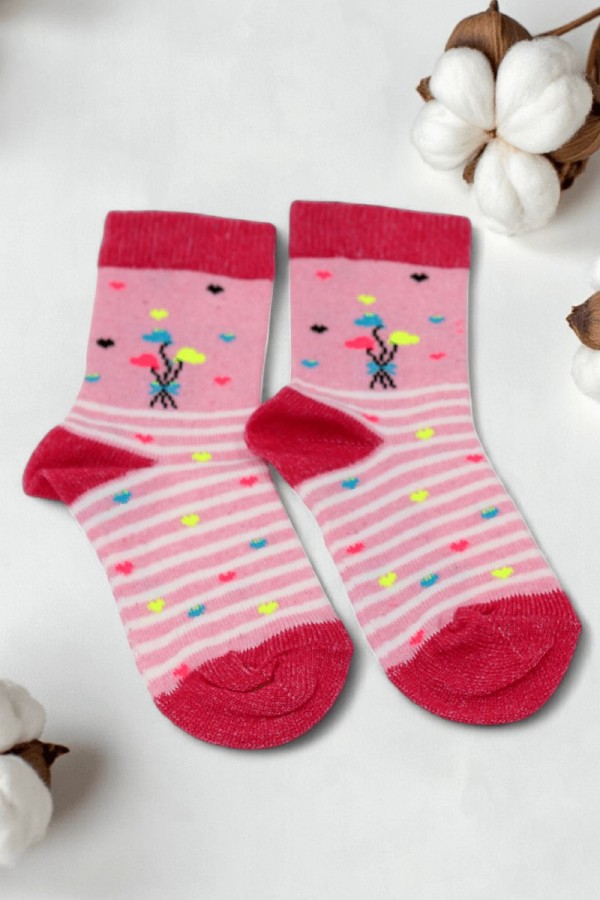 Kız Çocuk Çorap (3-4 Yaş) 9602-24