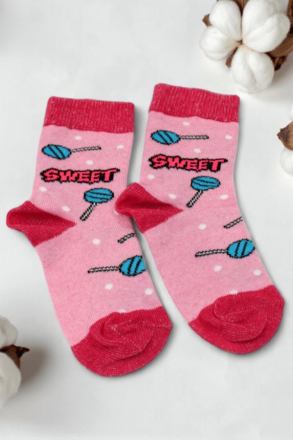 Kız Çocuk Çorap (3-4 Yaş) 9602-20