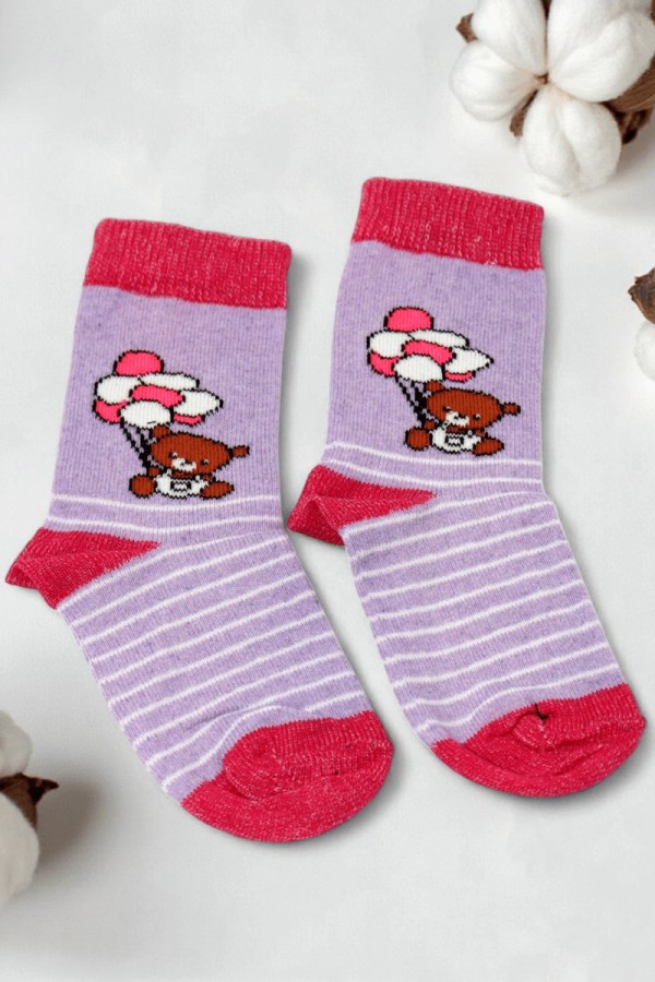 Kız Çocuk Çorap (3-4 Yaş) 9602-7