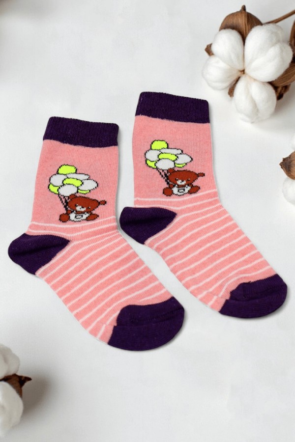 Kız Çocuk Çorap (3-4 Yaş) 9602-8