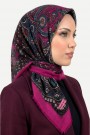 Desenli Flamlı Eşarp 6519-28