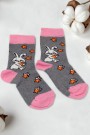 Kız Çocuk Çorap (3-4 Yaş) 9602-3
