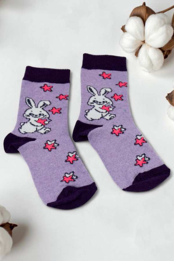 Kız Çocuk Çorap (3-4 Yaş) 9602-4