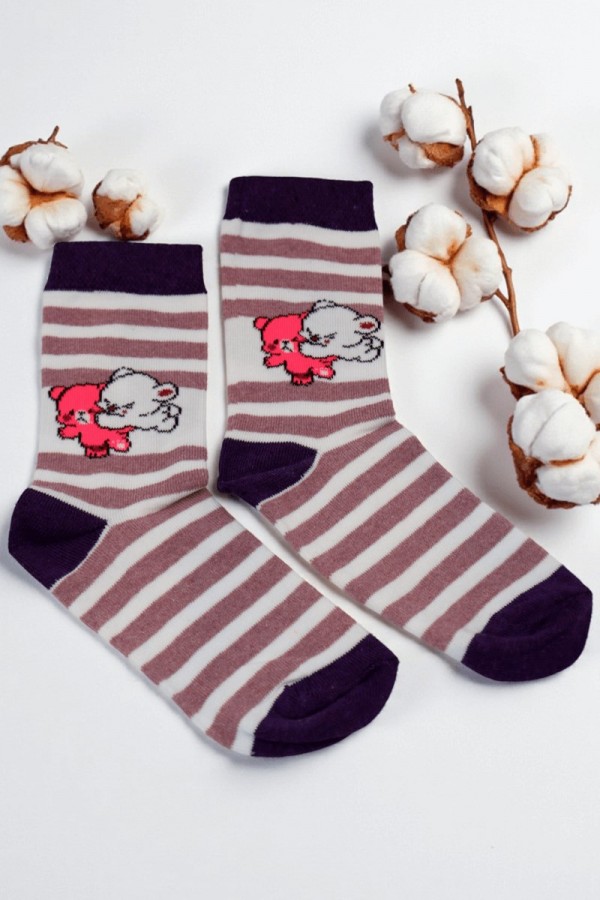 Kız Çocuk Çorap (9-10 Yaş) 9703-1