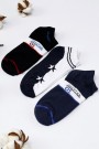 Erkek 3 Lü Çocuk Çorap (11-12 Yaş) 9406-7
