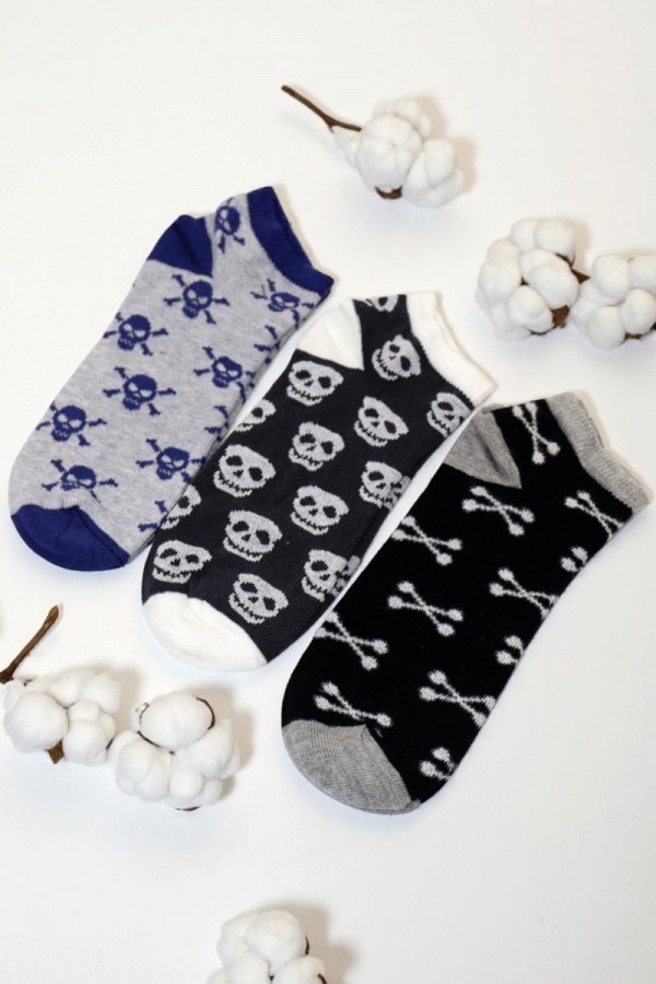 Erkek 3 Lü Çocuk Çorap (11-12 Yaş) 9406-3