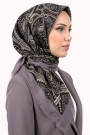 Desenli Flamlı Eşarp 6520-27