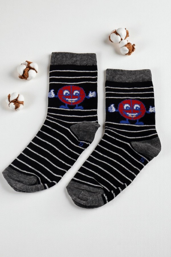 Erkek Çocuk Çorap (5-6 Yaş) 9404-2