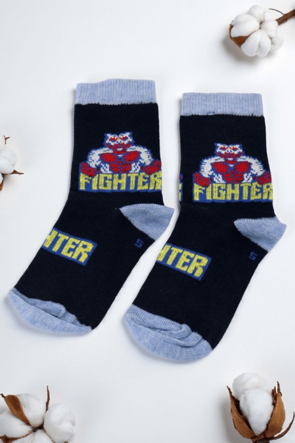 Erkek Çocuk Çorap (5-6 Yaş) 9404-9