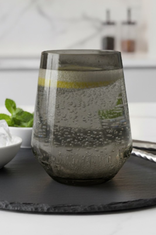 Paşabahçe Allegra Füme 3'lü Su Bardağı